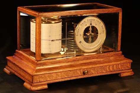 DRUM BAROGRAPH & BAROMETER ATTRIBUTED TO NEGRETTI & ZAMBRA c1920 – Sold ...