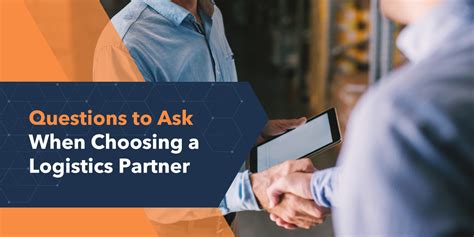 Things To Consider When Choosing A Logistics Partner