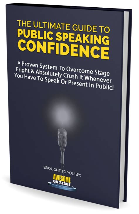 Public Speaking Confidence Main