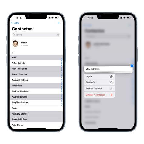 C Mo Eliminar Varios Contactos A La Ve Comunidad De Apple