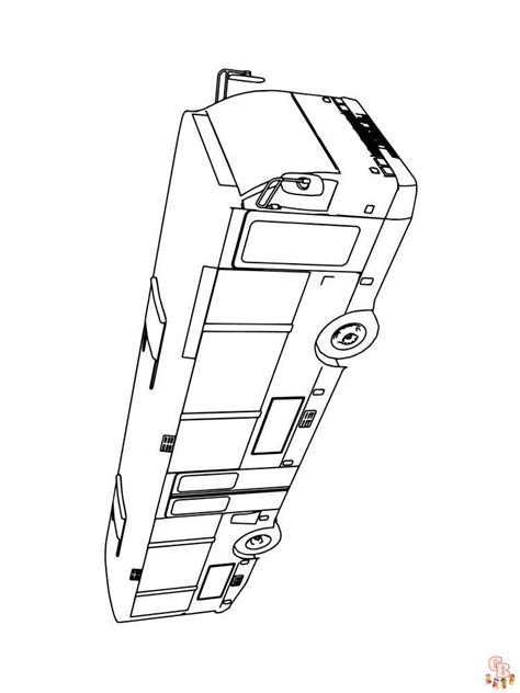 Coloriage Bus Imprimer Des Dessins Amusants Pour Les Enfants