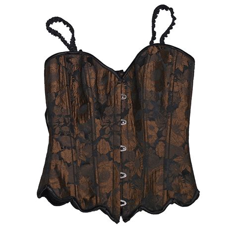 Vintage Court Corset Tops For Women Flounce Corsets Renaissance