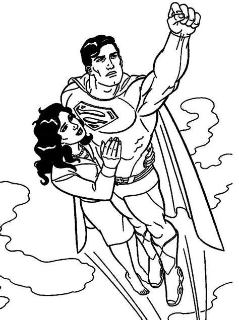 Coloriage De Superman Maison Bonte Votre Guide Magazine