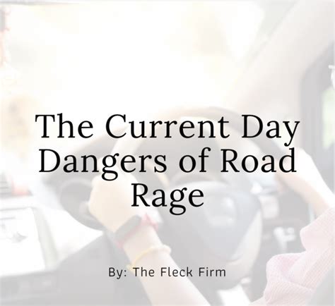 Road Rage May Not Cause An Accident You May Be Shot Instead The