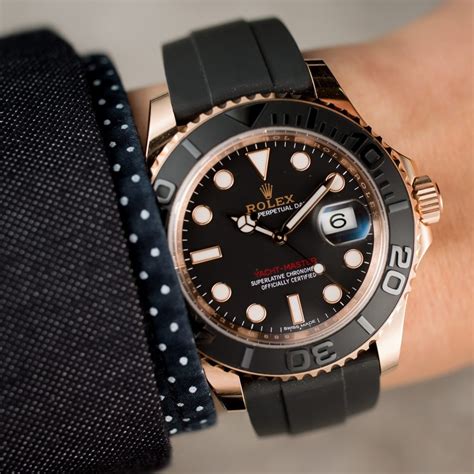 The Rolex Everose Yacht Master 37mm VS 40mm Bob S Watches