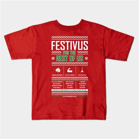 Festivus For The Rest Of Us Festivus Kids T Shirt Teepublic