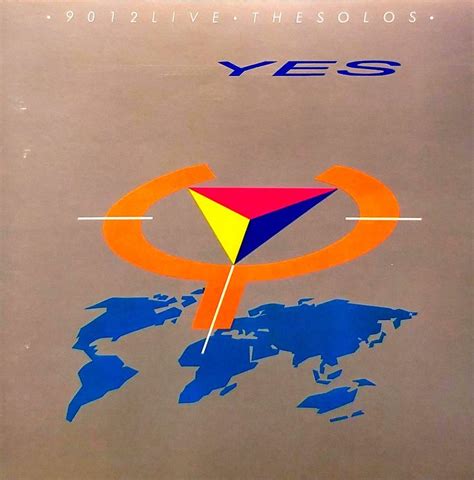 Yes 9012 Live The Solos Live Septiembre 1984 Album Cover Art