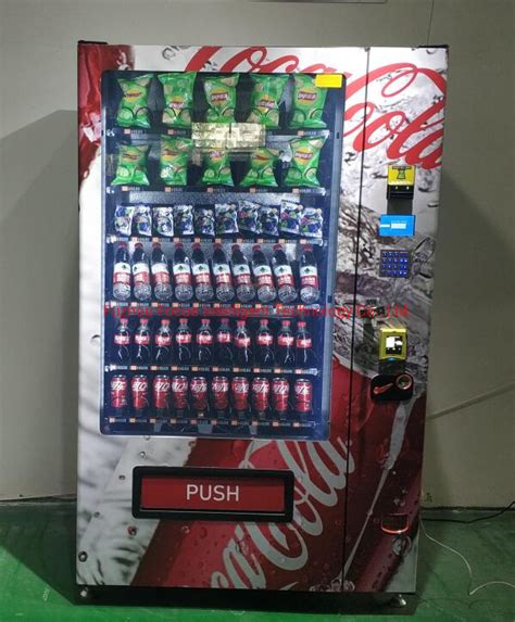 Combo Snacks And Drink Vending Machine Supports Qr Code China Qr Code