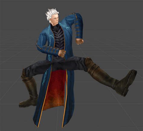 Dmc3 Vergil Rigged Fbx By Muffinofgood On Deviantart