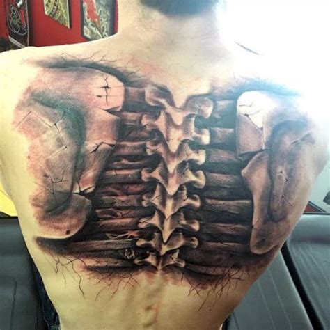 Stunning Spine Tattoos For Men