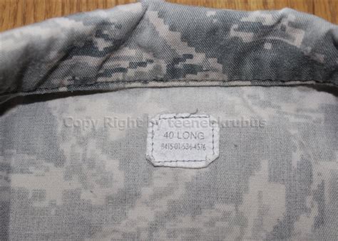 Usaf Us Air Force Abu Airman Battle Uniform Digital Tiger Stripe