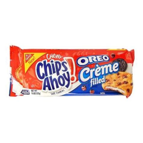 Galletas Chips Ahoy Creme Con Chispas Sabor Chocolate Y Relleno