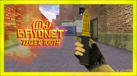 M9 BAYONET TIGER TOOTH CS GO PARA CS 1 6 Default YouTube