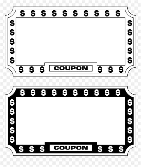 Printable Coupon Template Blank