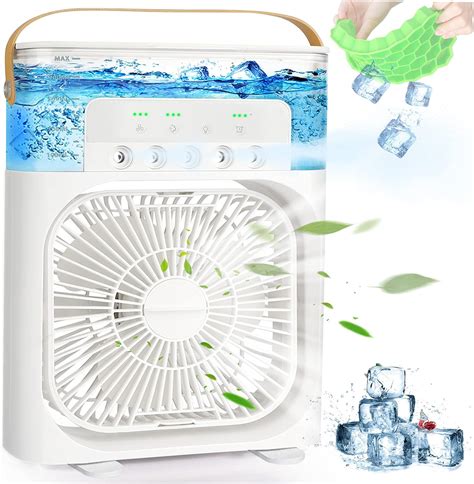 Buy Portable Air Conditioner Fan 3 In 1 Updated 900ml Water Tank Desk