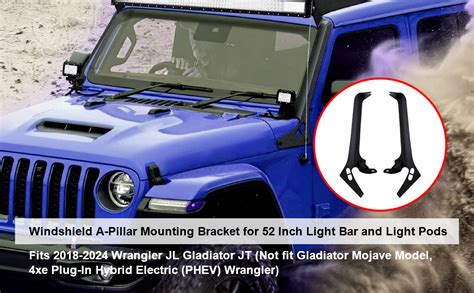 Amazon ETL INDUSTRIES 52 Light Bar Windshield Frame A Pillar