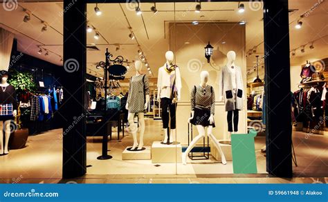 Fashion Shop Boutique Store Stock Photo Image Of Model Inside 59661948