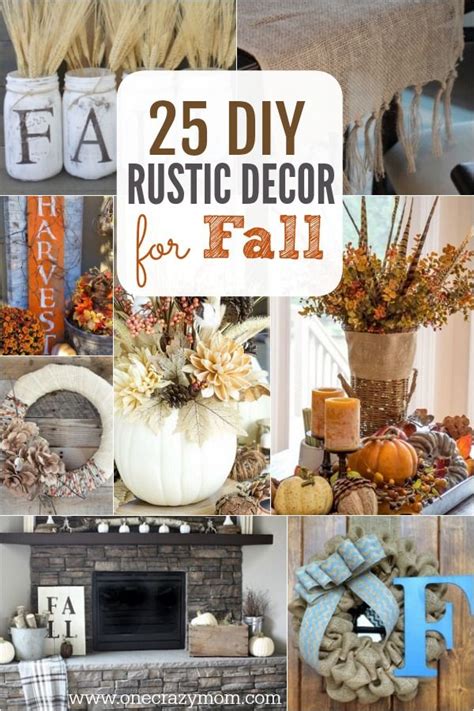 Diy Rustic Fall Decor Ideas 25 Cozy Home Decorating Ideas For Fall