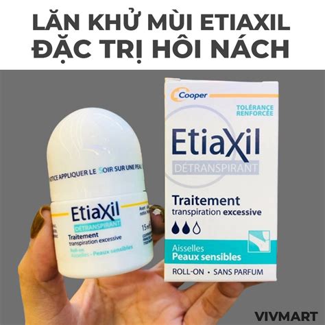 Lăn Khử Mùi Etiaxil Pháp Đặc Trị Hôi Nách VIVMART