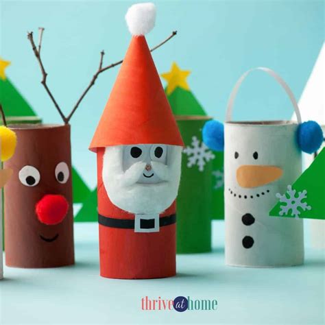 How To Make Christmas Crafts With Toilet Paper Rolls | Psoriasisguru.com