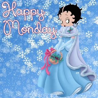 Beautiful Betty Boop Happy Monday Quote Pictures Photos And Images