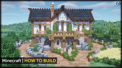 Minecraft How To Build A Medieval Survival House Tutorial Youtube