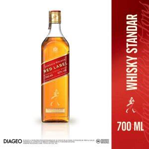 Whisky Johnnie Walker Sello Rojo X 700 Ml Mercacentro Compra Online