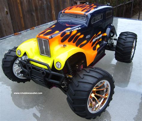 RC NITRO GAS MONSTER TRUCK HSP 1/10 CAR 4WD RTR 88046 - rchobbiesoutlet