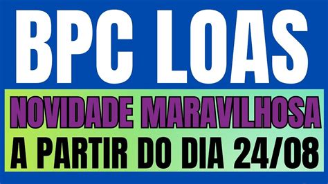 Finalmente Bpc Loas Novidade Maravilhosa Consignado Volta Juros