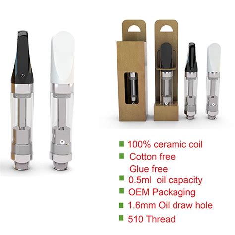 Vape Cartridges Ceramic Coil Green Oil Atomizer Pyrex Glass Tank Ce3 Vaporizer 510 O Pen