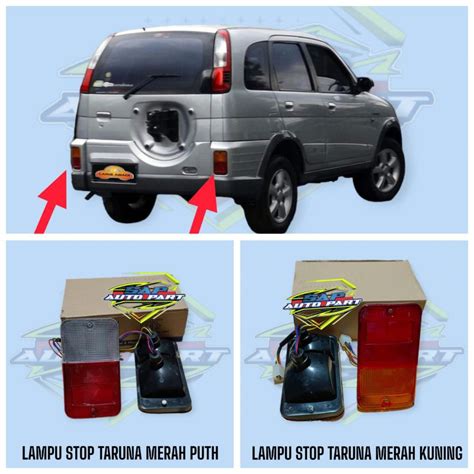 Jual LAMPU BELAKANG TARUNA SET ADA KUNING MERAH DAN MERAH PUTIH