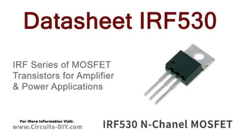 Irf530 14a 100v N Channel Power Mosfet Datasheet