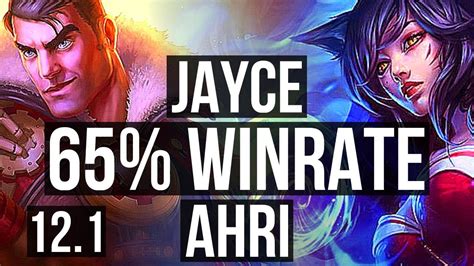 Jayce Vs Ahri Mid Winrate Dominating Br Diamond