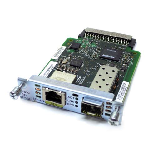 Cisco EHWIC 1 Port Dual Mode SFP Intelligent Servers UK