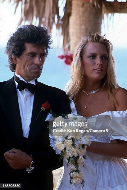 Keith Richards Patti Hansen Wedding Ken Regan Archive December 18 1983 Photos and Premium High ...