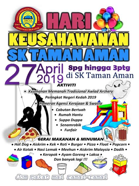 flyers hari keusahawanan colour