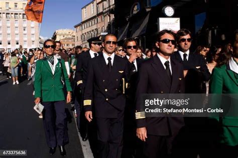 Alitalia Hostess Photos And Premium High Res Pictures Getty Images