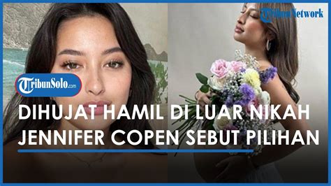 Dihujat Hamil Di Luar Nikah Jennifer Copen Sebut Soal Pilihan Hidup