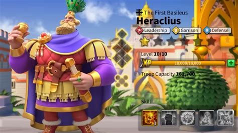 Heraclius Talent Tree Build & Guide Rise of Kingdoms - Rise of Kingdoms Guides