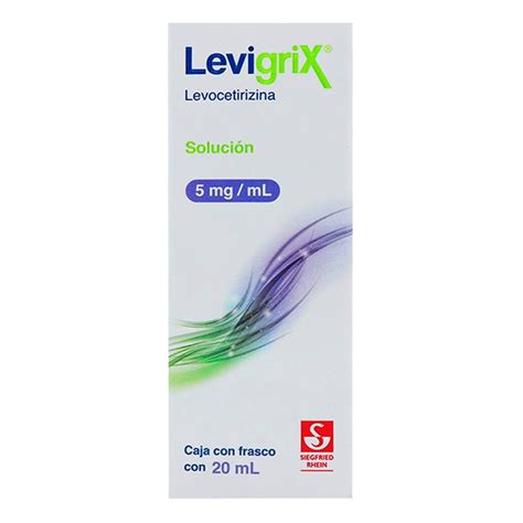 Levigrix solución 5 mg ml frasco 20 ml Walmart