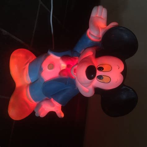 Leuke Kunststof Mickey Mouse Lamp Pieppoppen En Disney Catawiki