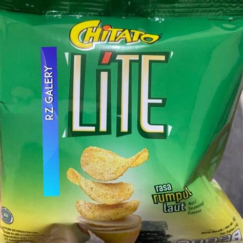 Terbaru CHITATO LITE Lays 1 Renceng CIKI SNACK Rasa RUMPUT LAUT 14 Gr