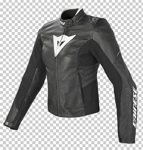 Dainese Leather Jacket Clothing PNG Clipart Black Clothing Clothing