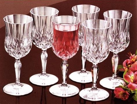 Kryształ Kieliszki OPERA Goblet 230ml kpl 6szt szklaneczki pl