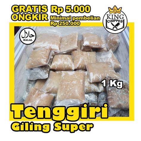 Jual Ikan Tenggiri Giling Super Frozen Gepeng Fresh Bulat Beku Steak