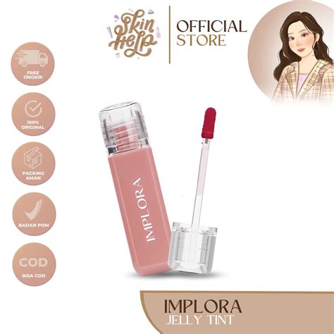 Jual Ready Stock Implora Jelly Tint New Implora Bpom Jelly Tint Lip