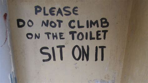 Toilet Signs Around The World Offer Advice And May Spark Laughter ...