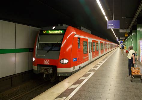 Ein Teil der Münchener S Bahn verläuft auf der S Bahn Stammstrecke