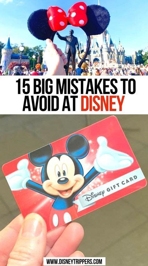 15 Big Mistakes To Avoid At Disney World Disney Trip Planning Disney