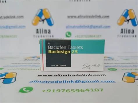 Baclofen Tablet 10 Mg At Rs 300 Stripe Baclofen Tablets In Nagpur